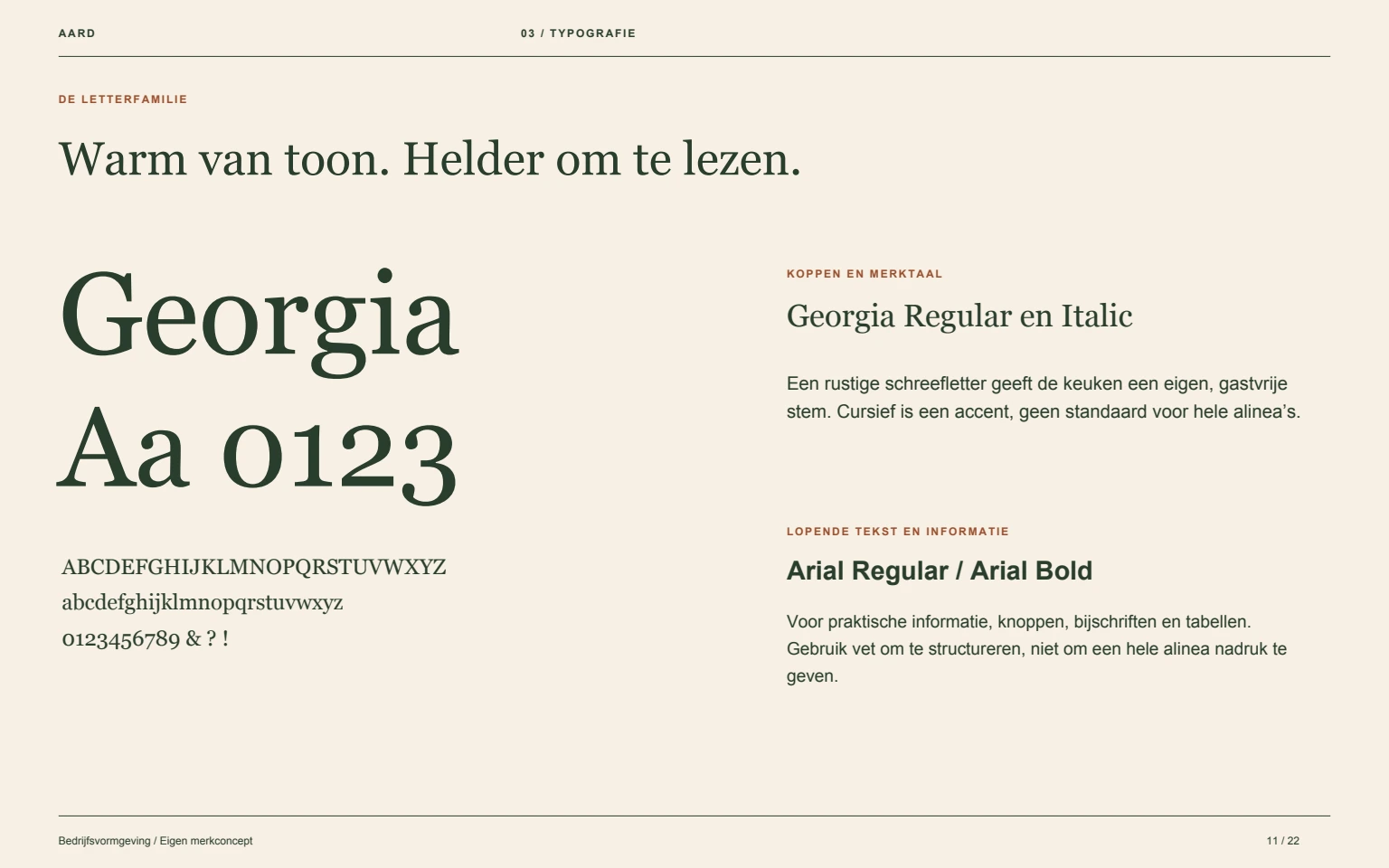 AARD: Typografie
